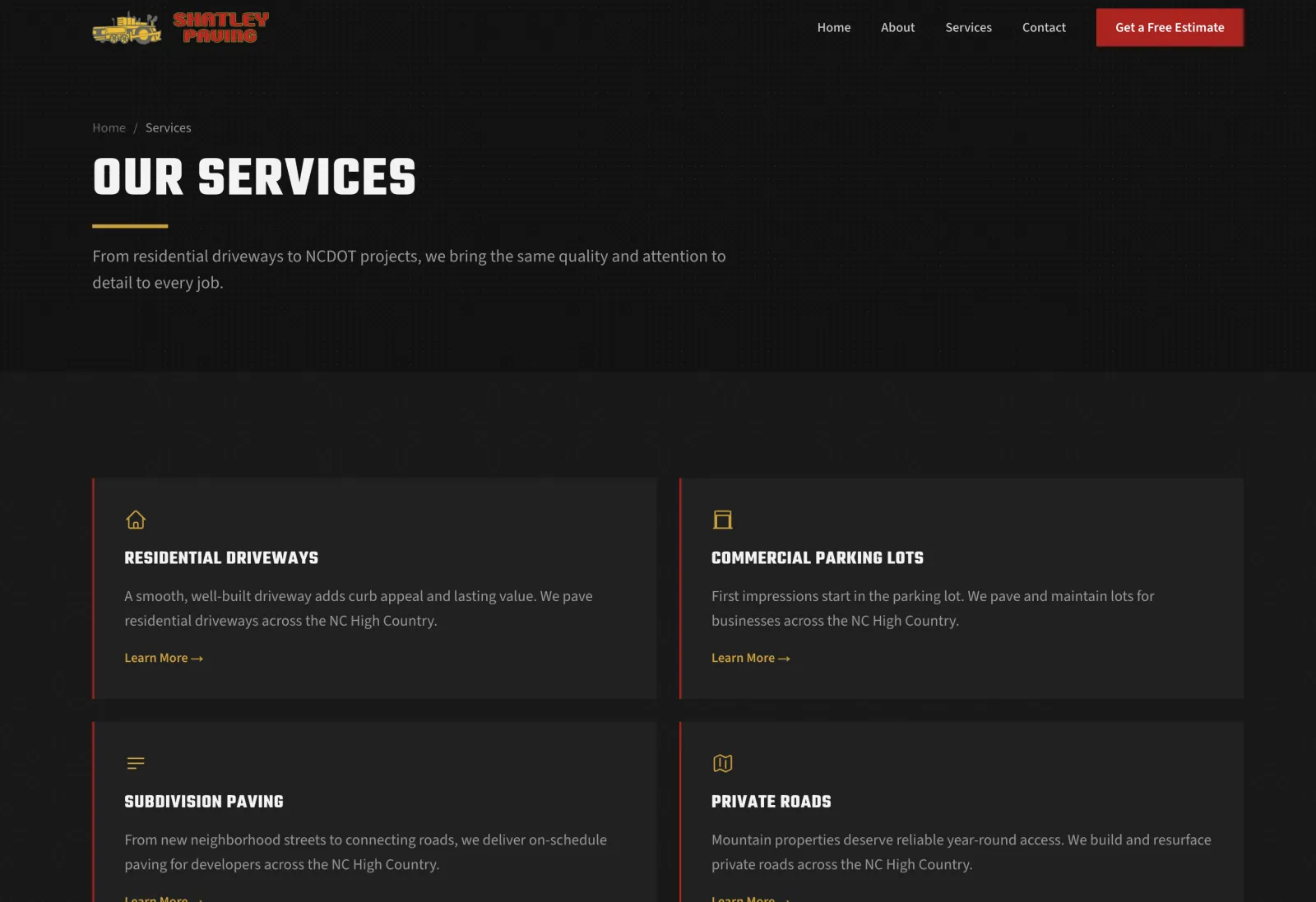 Full Service Breakdown